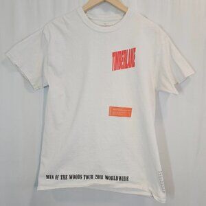 Justin Timberlake Tour 2018 Man of the Woods Tee Size Medium‎